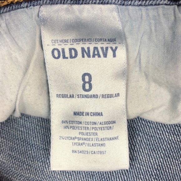 Old Navy Sweetheart Dark Wash jeans size 8 - Picture 4 of 7